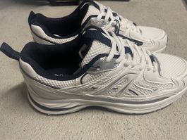 Neue trendige Weiss-Silber Damen Sportschuhe Gr. 39 