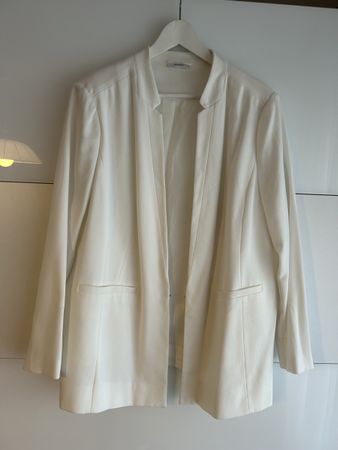 Yessica Blazer Crème Weiss, Elegant, gr. 50