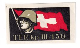 Soldaten Briefmarke