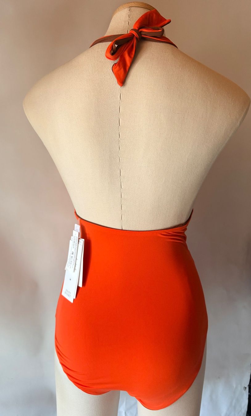 Triumph Costumi da bagno & Bikini: TRIUMPH, Badekleid FREE SMART, Grösse 3, Farbe Orange/Braun – Nuovo e nell'imballaggio originale da Rudolfstetten venduto da gst_g7xl 2