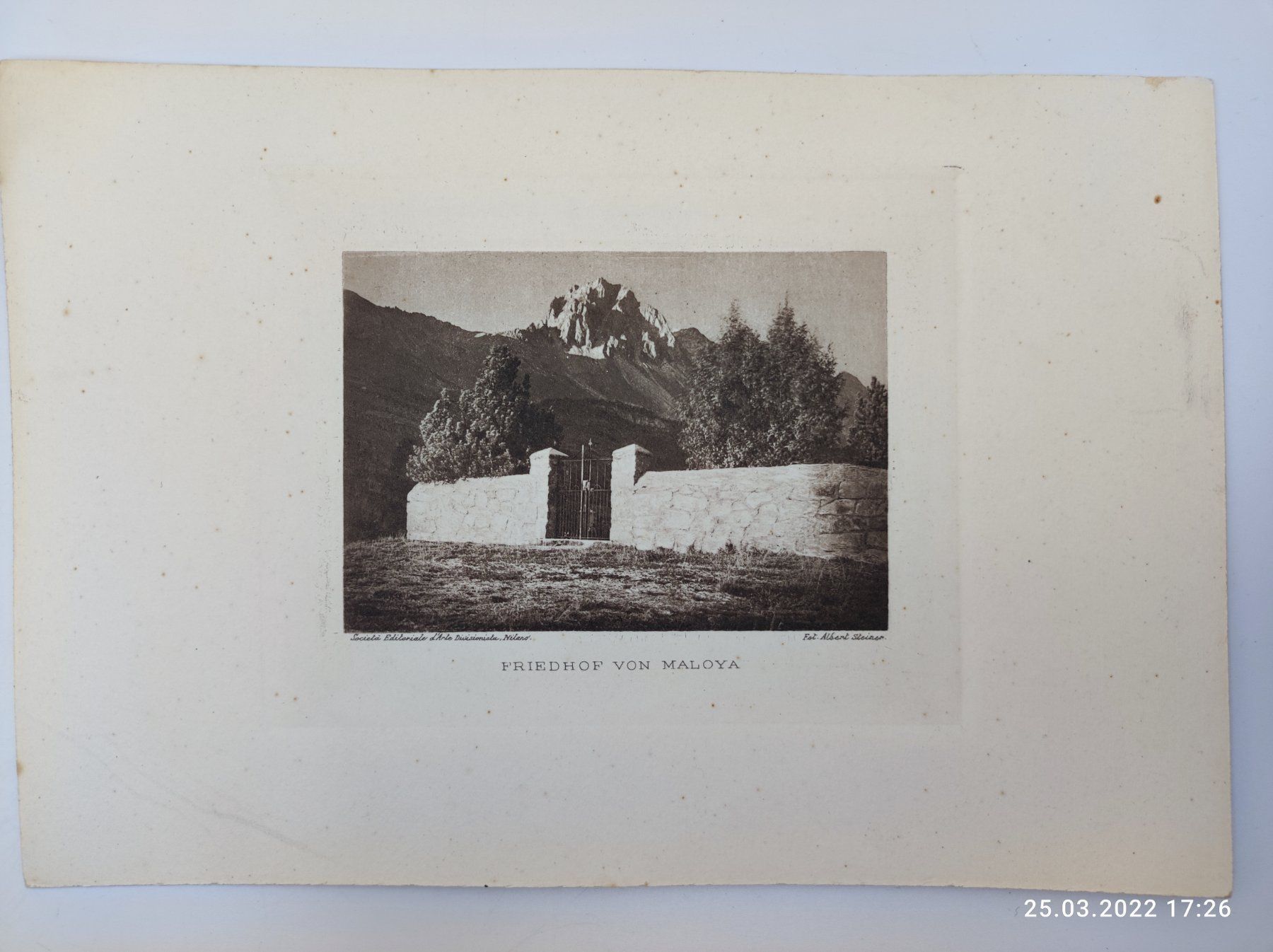 Foto & Immagini: ALBERT STEINER - 3 HELIOGRAVÜREN – Usato da Goldach venduto da Gaip 4