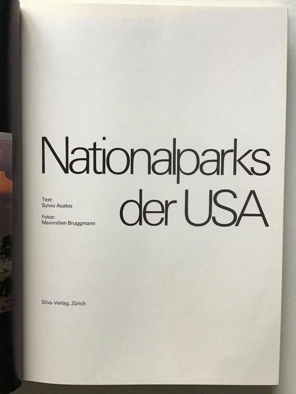 Libri: Nationalparks der USA 70ziger – Usato da Horw venduto da adler65 8
