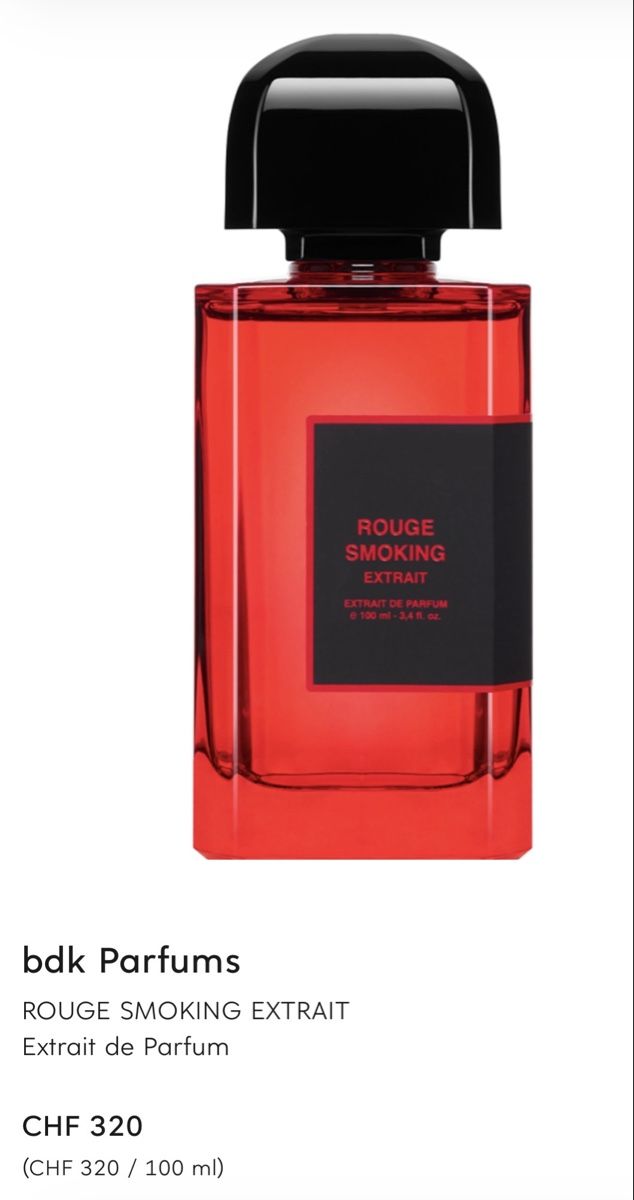 Parfum & Eau de Toilette: BDK Rouge Smoking Extrait – Neu (gemäss Beschreibung) aus Bassersdorf von MisR01 1