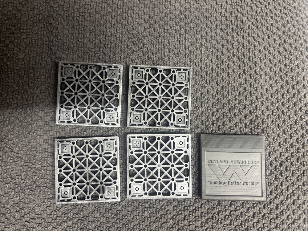 5x ALIENS Alien, Floorpanel für RPG, Diorama, Modellbau (Neu (gemäss ...