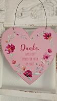 shabby- chic Herz mit Spruch