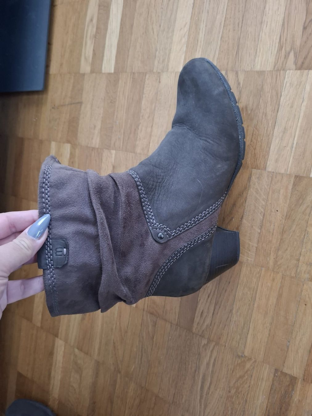 Scarpe da donna: Braune Medicus Winterstiefeletten, Grösse 7 – Usato da Zürich venduto da sar_77pl