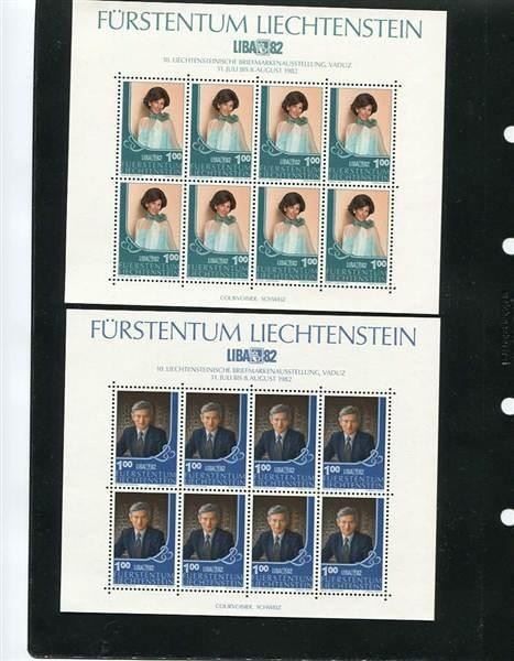 Alle Briefmarken: 1982 LIBA im Bogen postfrisch – Neu (gemäss Beschreibung) aus Winterthur von Kyoung