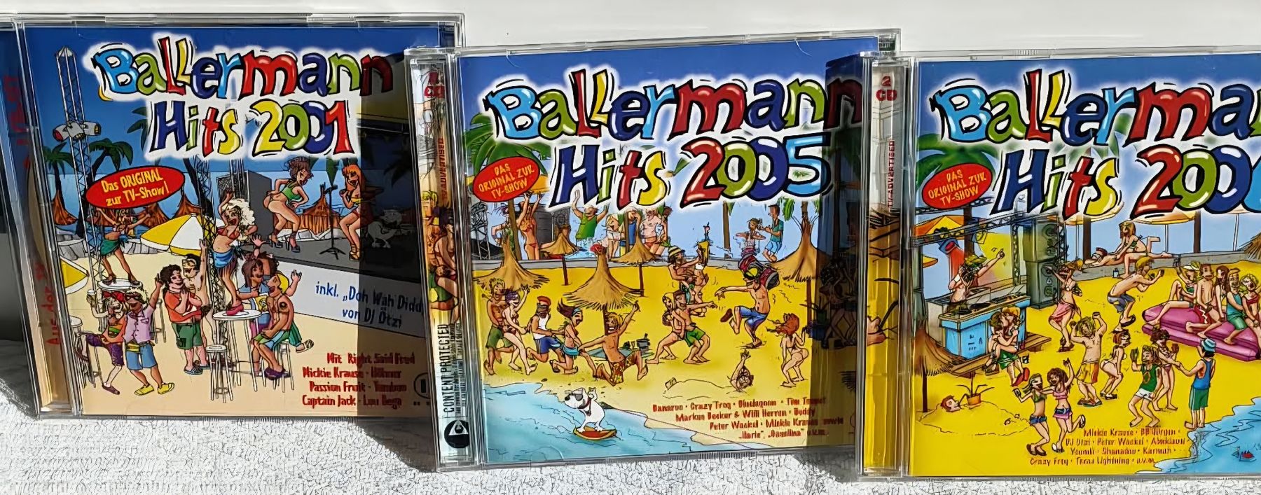CDs: Ballermann Hits 2001, 2005, 2006 – D'occasion à Luzern par Luzern_Energy