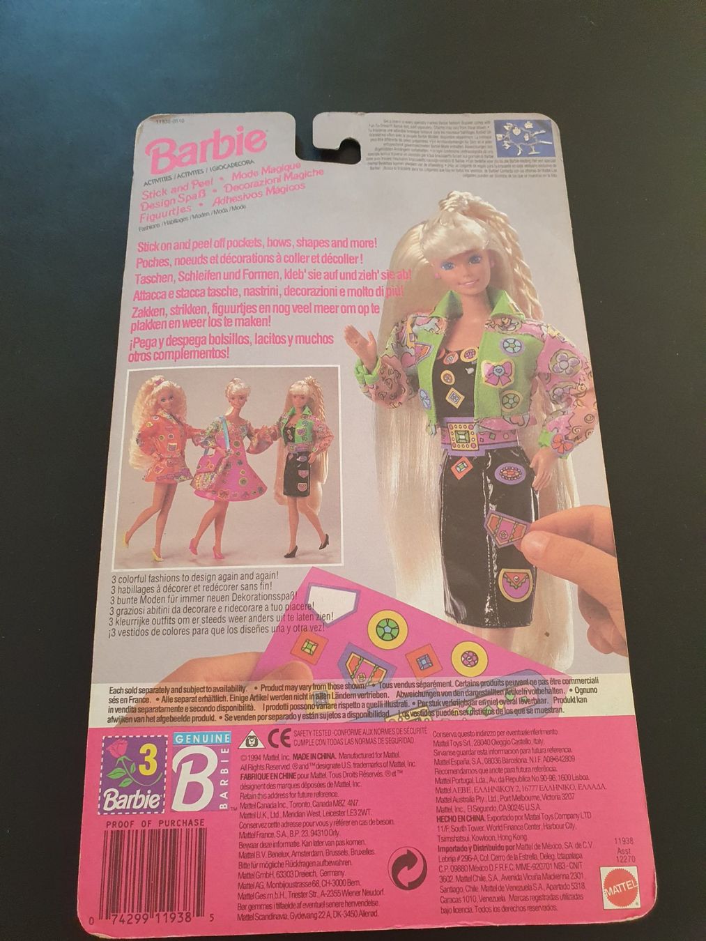 Bambole: Barbie Kleidung 1994 – Usato da Zürich venduto da summersand 1