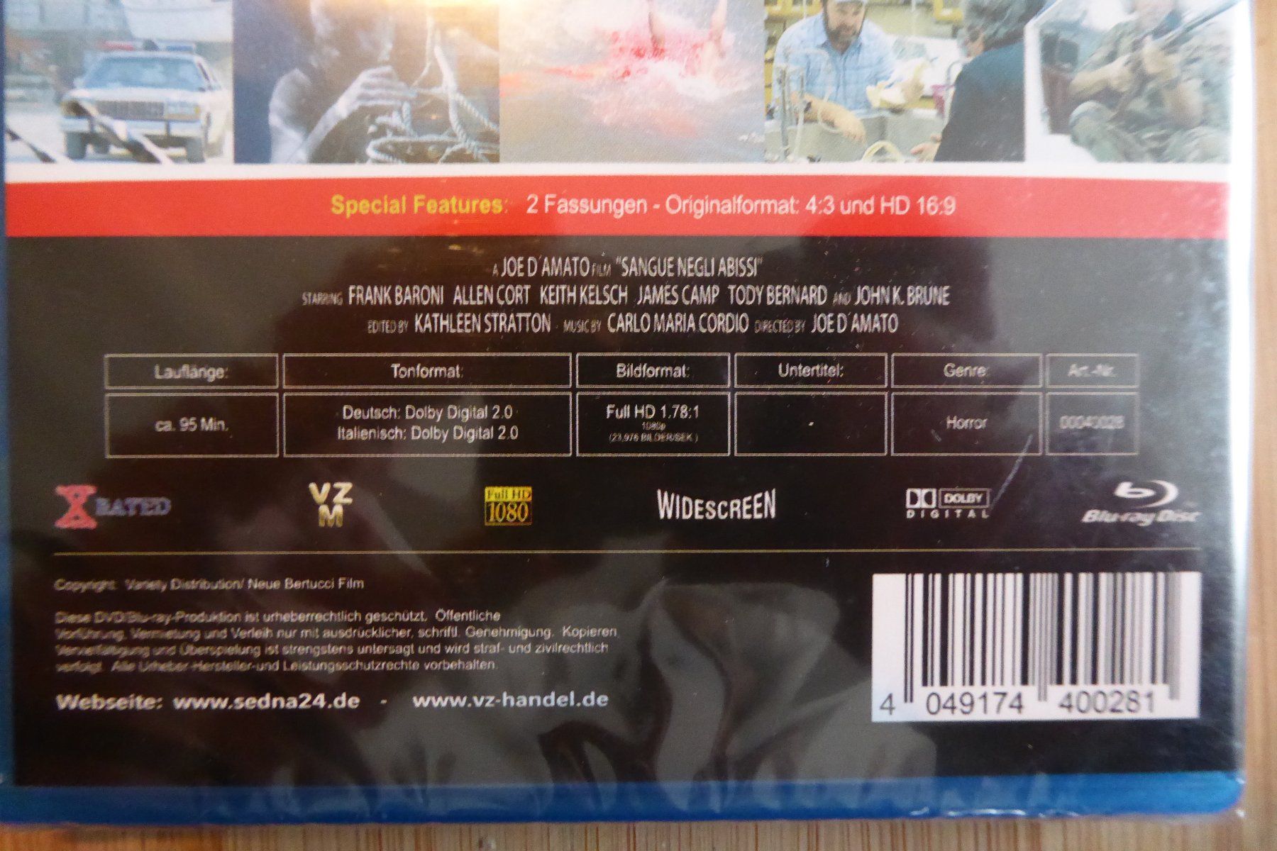 Tous les DVDs: Shakka - Bestie der Tiefe Bluray – Neuf avec emballage d'origine à Allschwil par Summelsarium 3