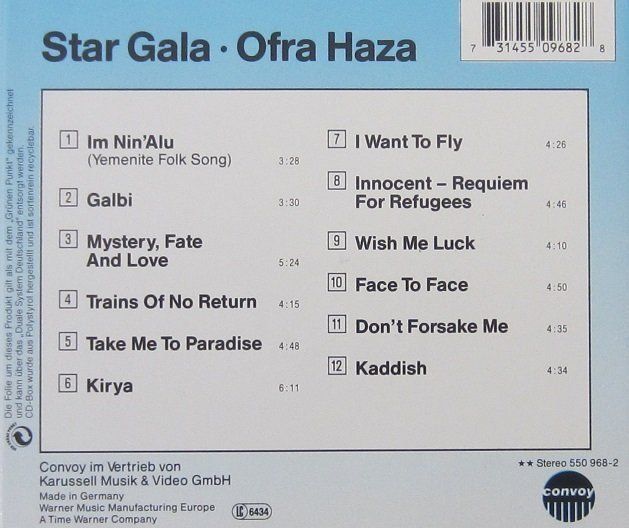 CD: Ofra Haza - Star Gala – Usato da Grüningen venduto da azulgris 1