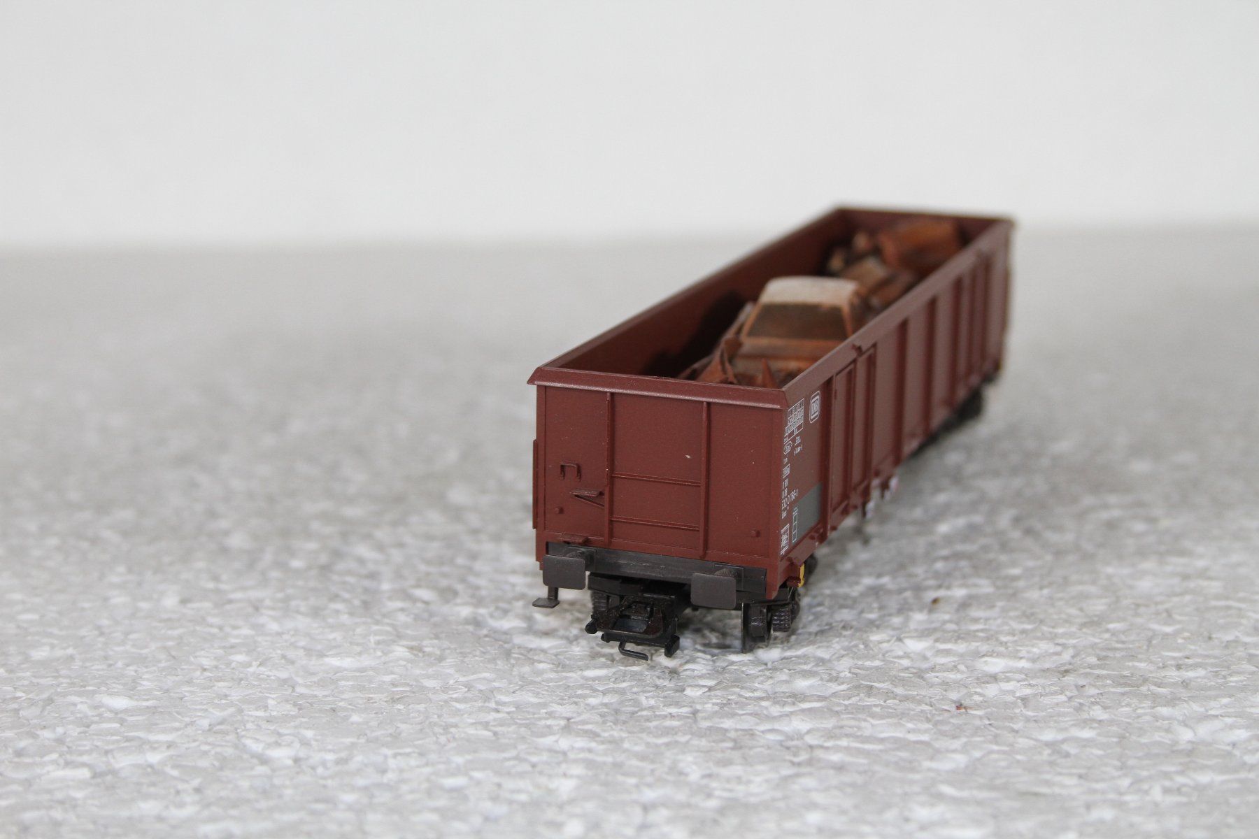 Märklin Modellini di ferrovie: Märklin DB Eaos mit Ladung (3) – Usato da Triesen venduto da gleis8 4