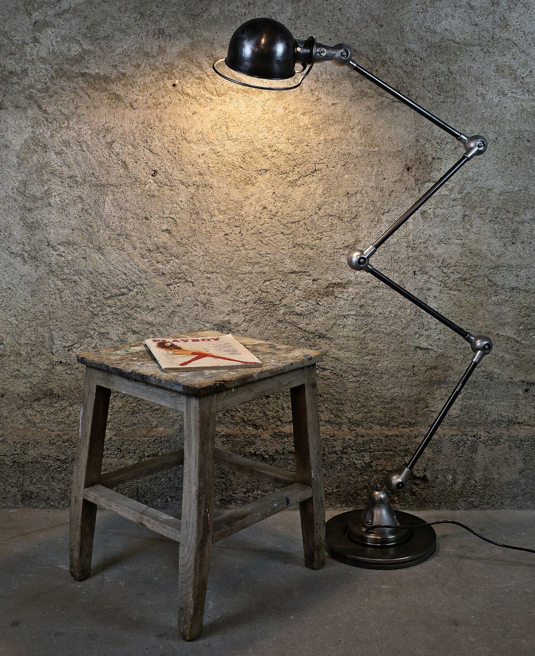 Jieldé Lampade: 4armige Stehleuchte, Lampe "Jieldé Lyon" – Usato da Birrwil venduto da brandschatz_birrwil 3