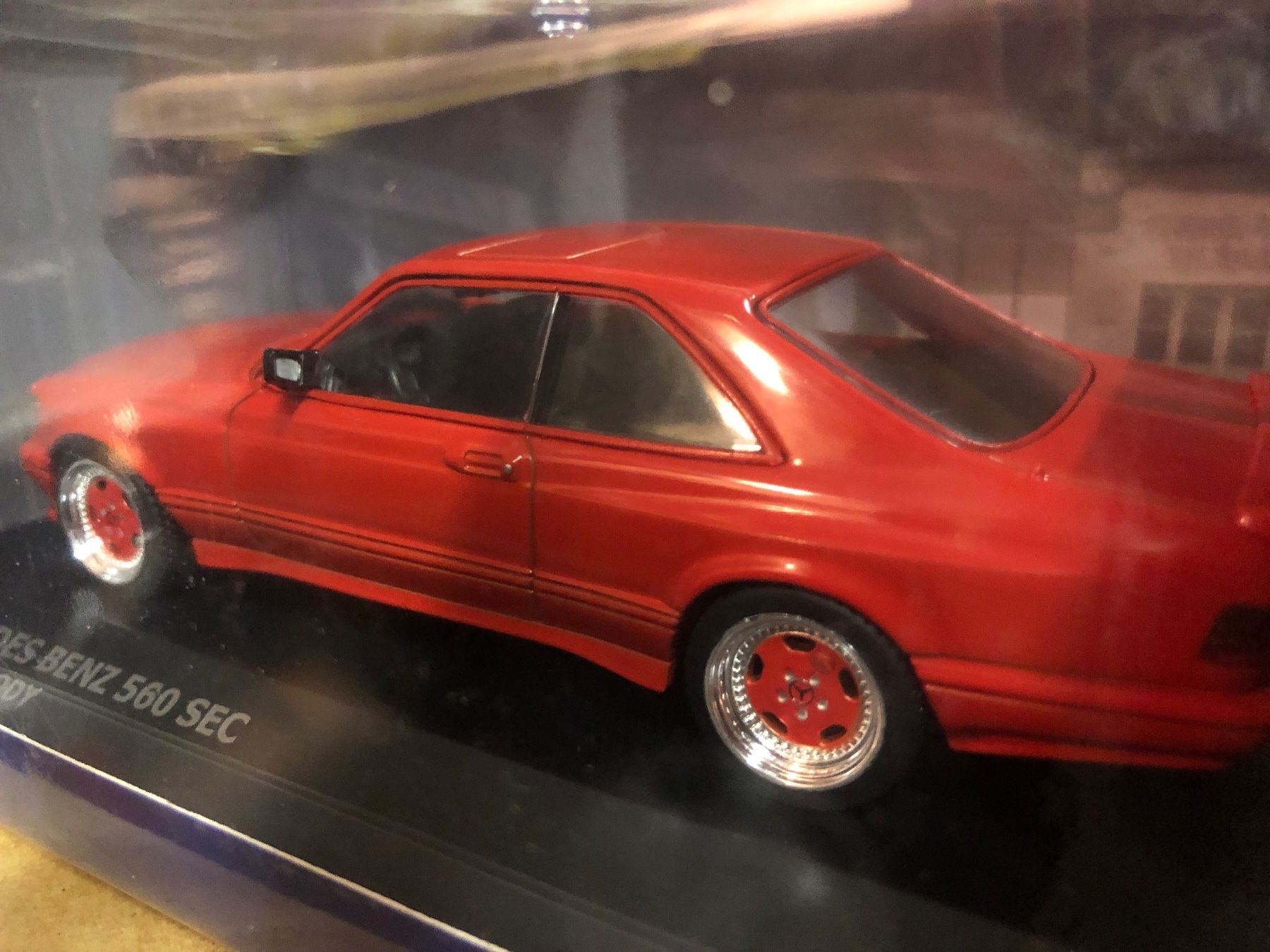Mercedes-Benz Modellini d'auto: Mercedes 560 sec Coupé v8 – Nuovo e nell'imballaggio originale da Reinach AG venduto da rares75 1
