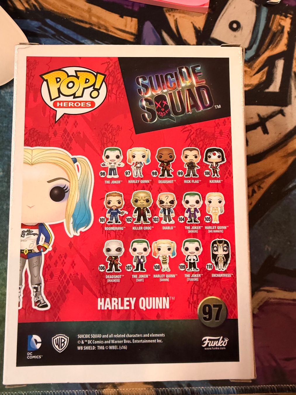 Funko Statuette: Funko POP 97 Harley Quinn Suicide Squad – Usato da Giubiasco venduto da Ticinerd 1