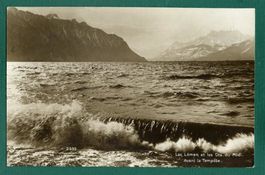 Lac Léman et les Dents du Midi, Avant la Tempête, 1925