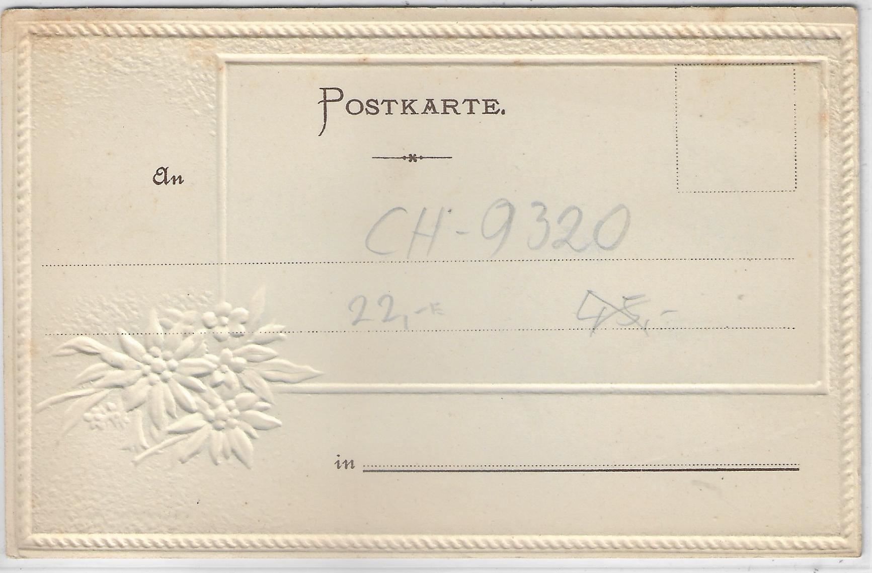 Ansichtskarten: Gruss aus Arbon - Präge-Litho – Gebraucht aus Ettingen von Kartenplanet 1