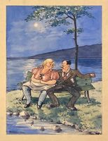 Stucki - Original-Zeichnung Cartoon 1933