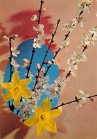 Frohe Ostern, gelaufen 1975