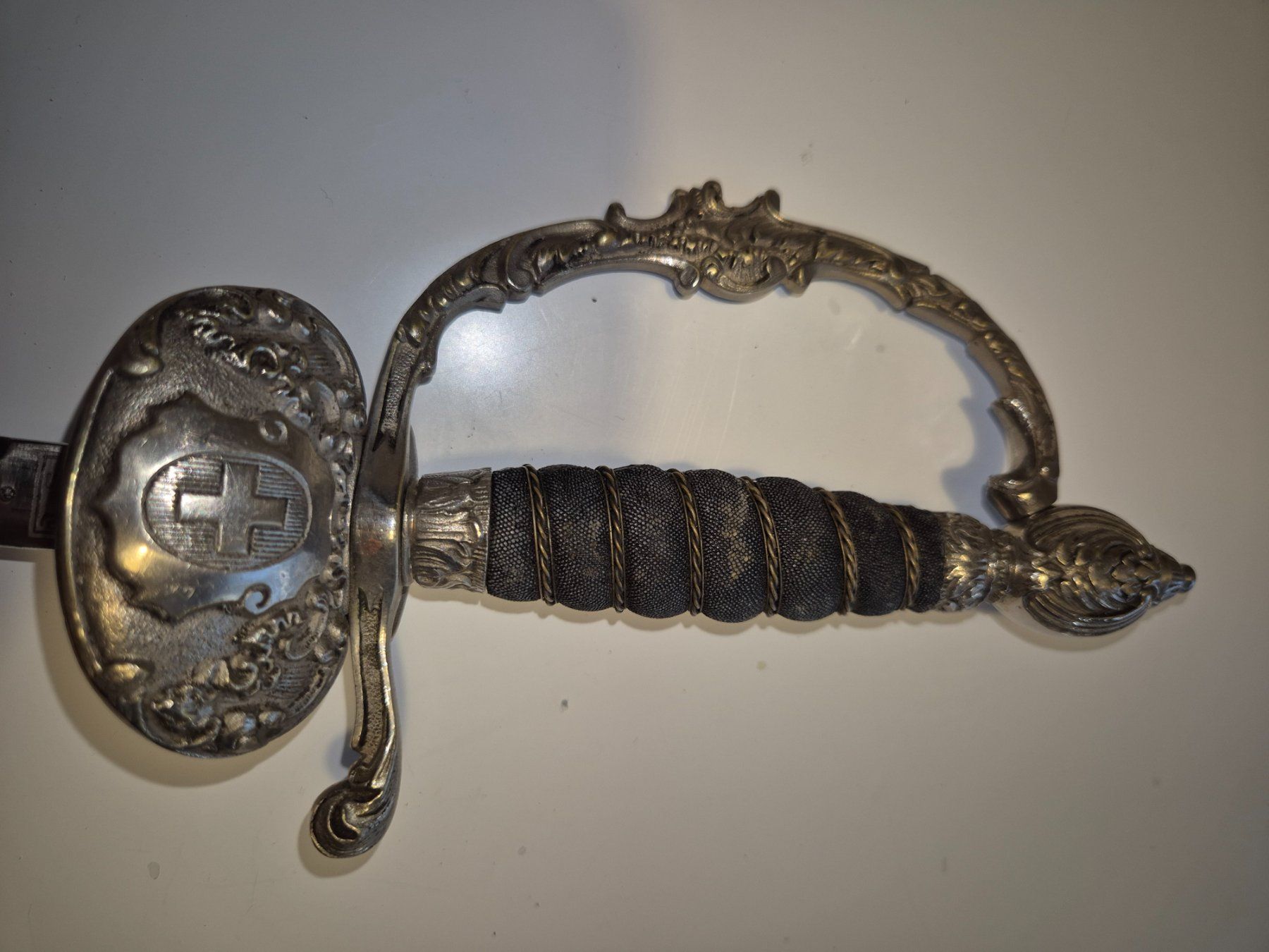 Armi bianche: Feldprediger Degen Schweizer Armee 1941 – Usato da Hüntwangen venduto da ABCCBA01 4