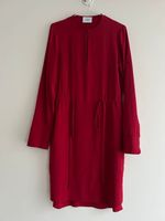 Akris punto Seidenkleid Rot Gr. 34/36