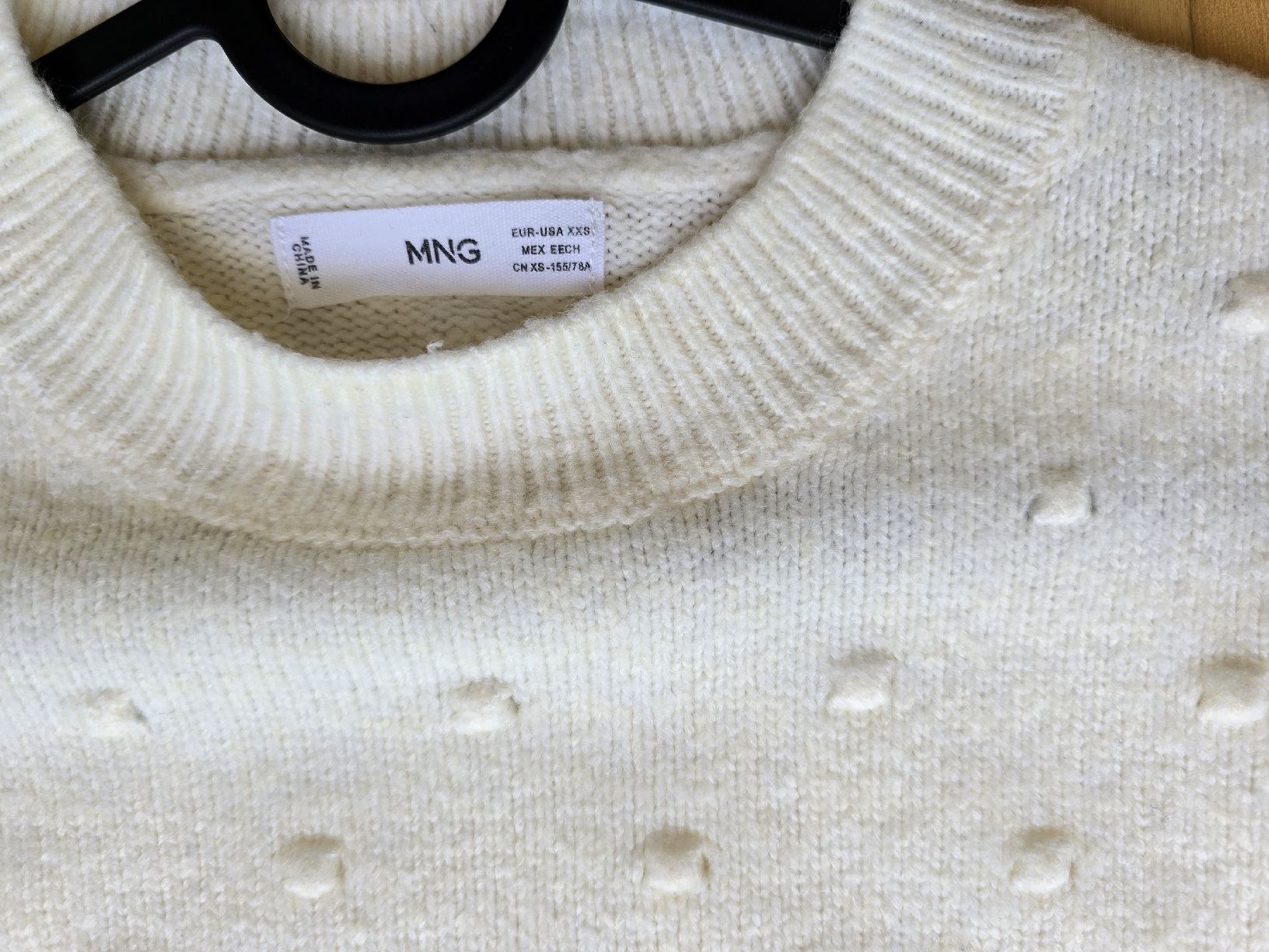 Maglioni & Felpe: MNG Strickpullover, weiss - beige, Grösse XXS – Nuovo (secondo la descrizione) da St. Gallen venduto da A.W.128 2