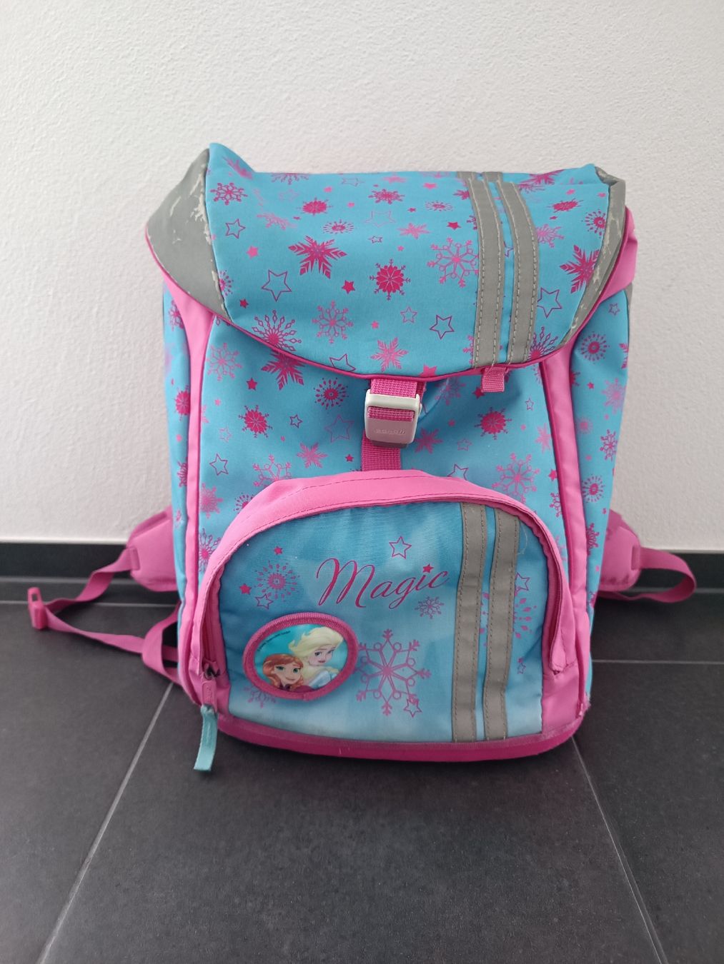 Kindertaschen: Scooli FlexMax Schulsack Die Eiskönigin mit Etui – Gebraucht aus Glarus von anrda