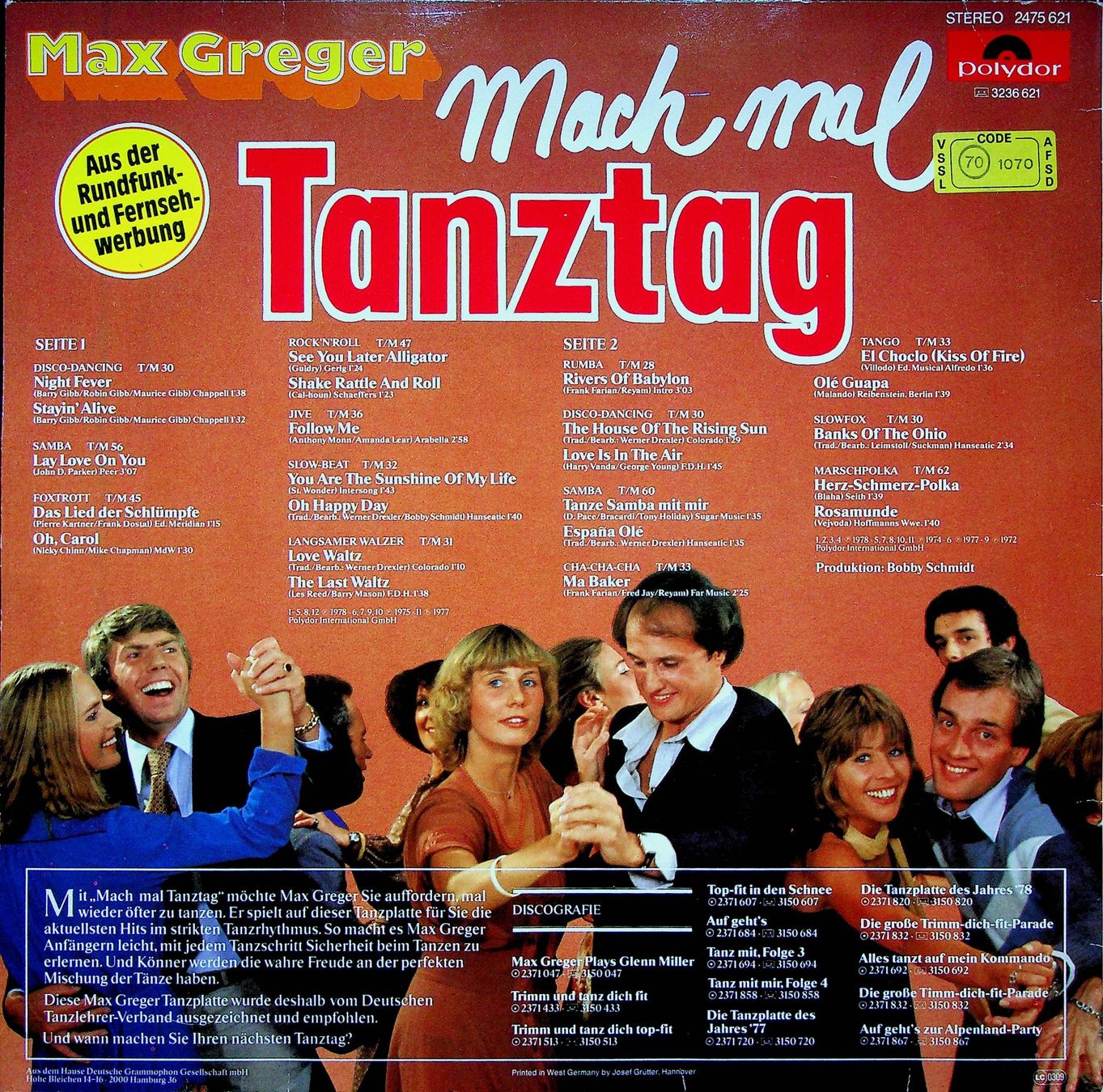 Dischi in vinile: LP-Schallplatten: James Last, Richard Clayderman, Max Greger – Usato da Hilterfingen venduto da Tomz 8