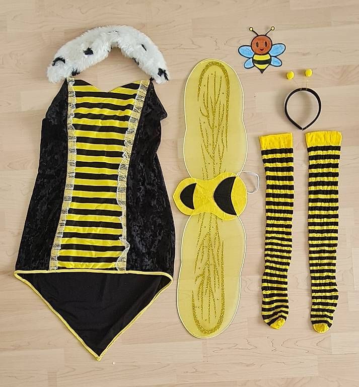 Costumi: Fasnachtskostüm Kleid Bienenkönigin Grösse 40 – Usato da Ruggell venduto da amhu