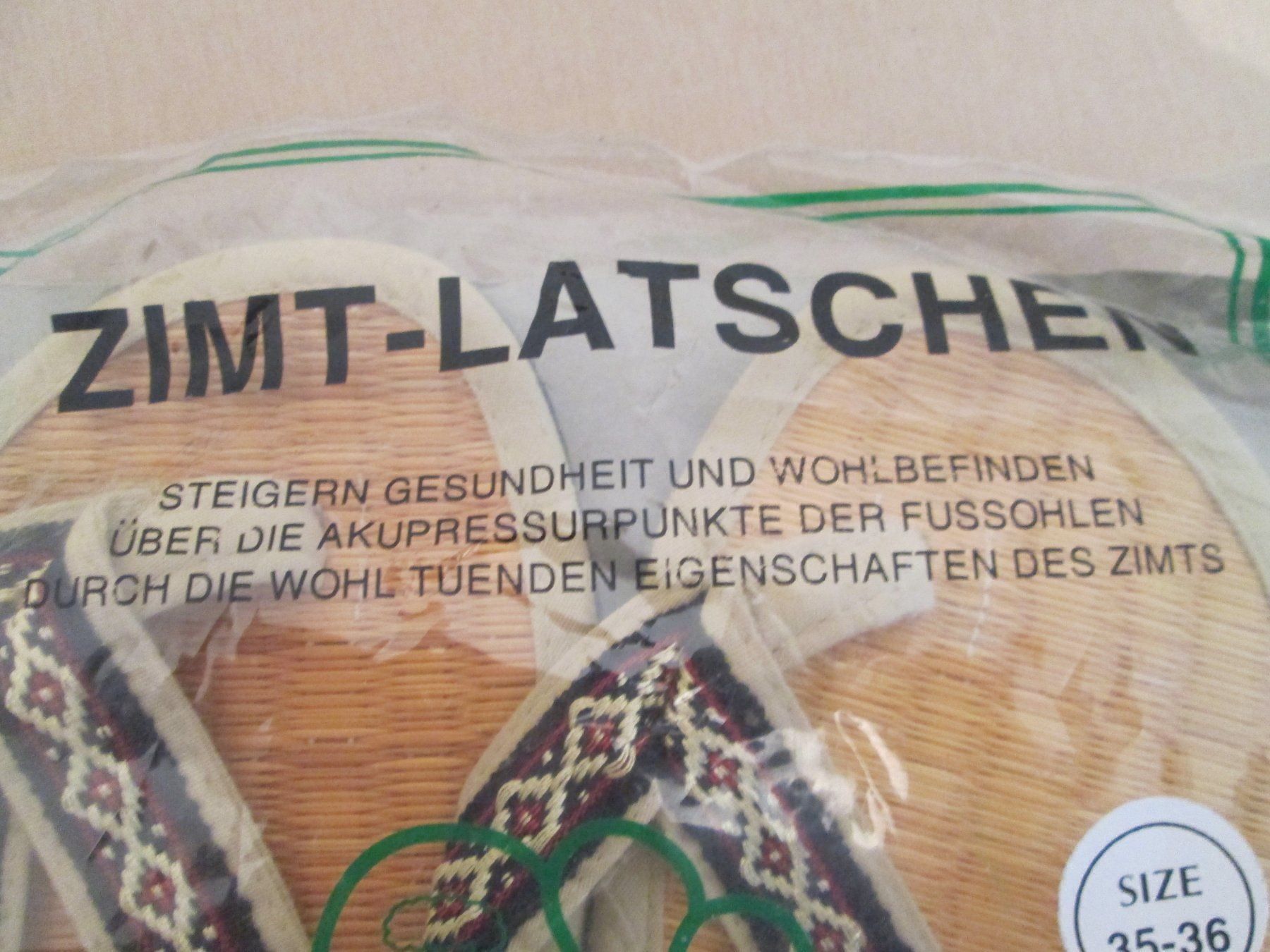 Scarpe da uomo: Zimt-Latschen – Nuovo (secondo la descrizione) da Neuchâtel venduto da Dualseele 2