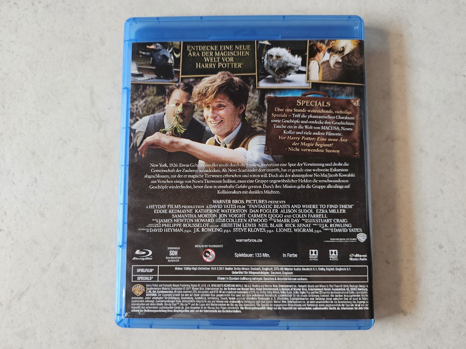 Tutti i DVDs: Phantastische Tierwesen  /  Bluray – Usato da Schneisingen venduto da backstore24 1
