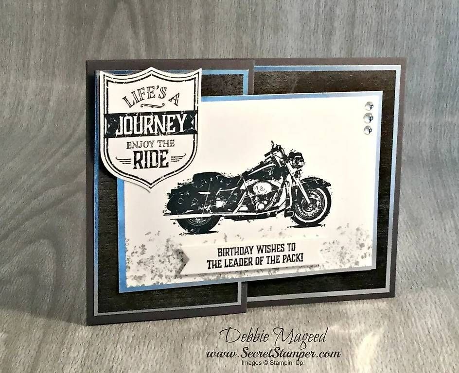 Stampin' up! Timbri: Stempelset von Stampin up "One wild ride" – Usato da Frauenkappelen venduto da 77Adi 3