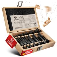 Fortura Forstnerbohrer Set 8–50 mm 13-teilig Holz