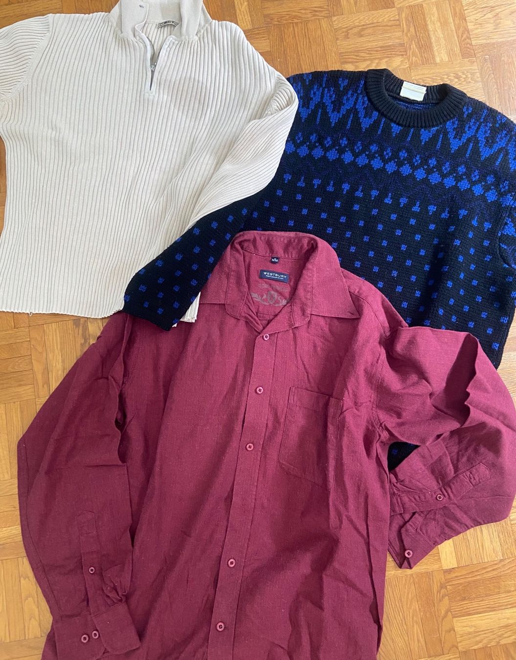 Kleiderpakete: Pullover Hemden Wollpullover  Grösse M – Gebraucht aus Hittnau von Oracel 5