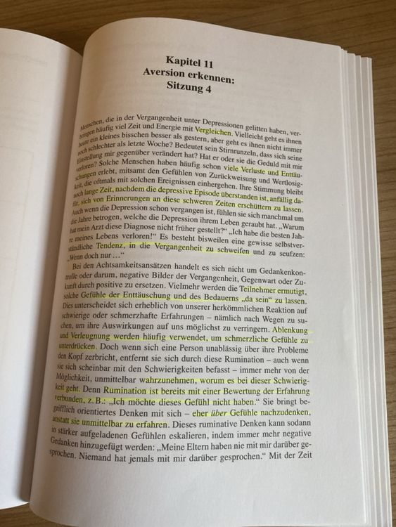 Achtsamkeitsbasierte Kognitive Therapie der Depression Kaufen auf Ricardo