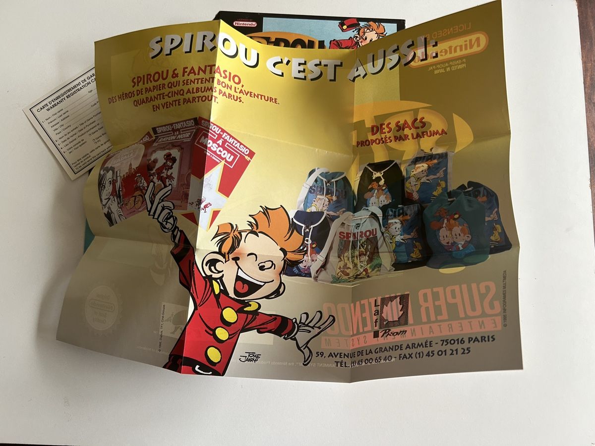 Giochi: Spirou Snes FAH cib – Usato da Pully venduto da PongDayOne 9