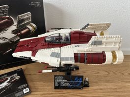 LEGO Star Wars A-Wing Starfighter 75275 aufgebauter Zustand