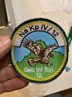 Aufnäher Militär Armee - Geb Inf Bat 12