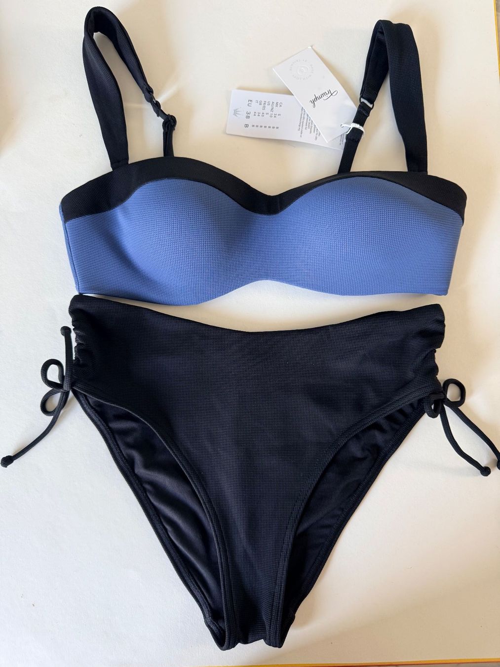Triumph Costumi da bagno & Bikini: TRIUMPH, Bikini SUMMER GLOW, Grösse 38B/38, Farbe Blau – Nuovo e nell'imballaggio originale da Rudolfstetten venduto da gst_g7xl 6