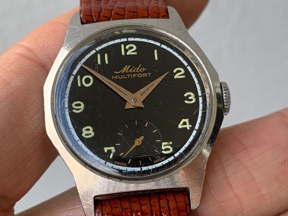 Montre Bracelet Homme Mildia - Mécanique Vintage - Ne Tourne Pas - Pièce Déco