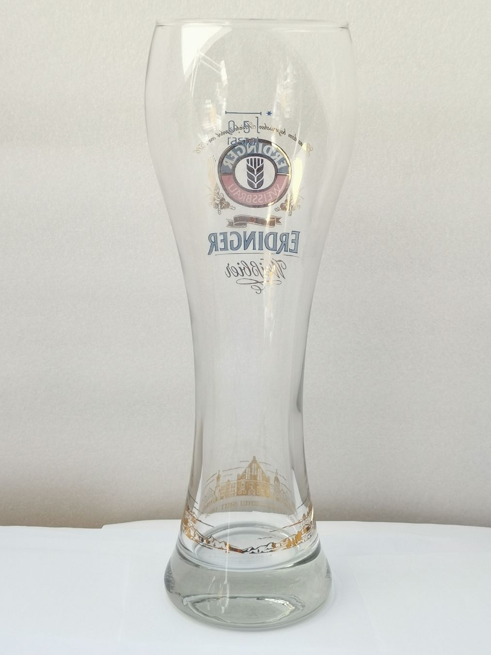 Erdinger Verres: Weizenbierglas Erdinger Exclusiv 0.5l – Neuf (Voir description) à Allschwil par H0-Bahner 1