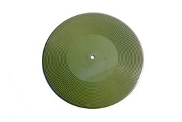 Originale Tellermatte LENCO Röhren - Kofferplattenspieler