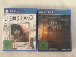 Life is Strange 1 & 2 PS4 Spiele Bundle guter Zustand
