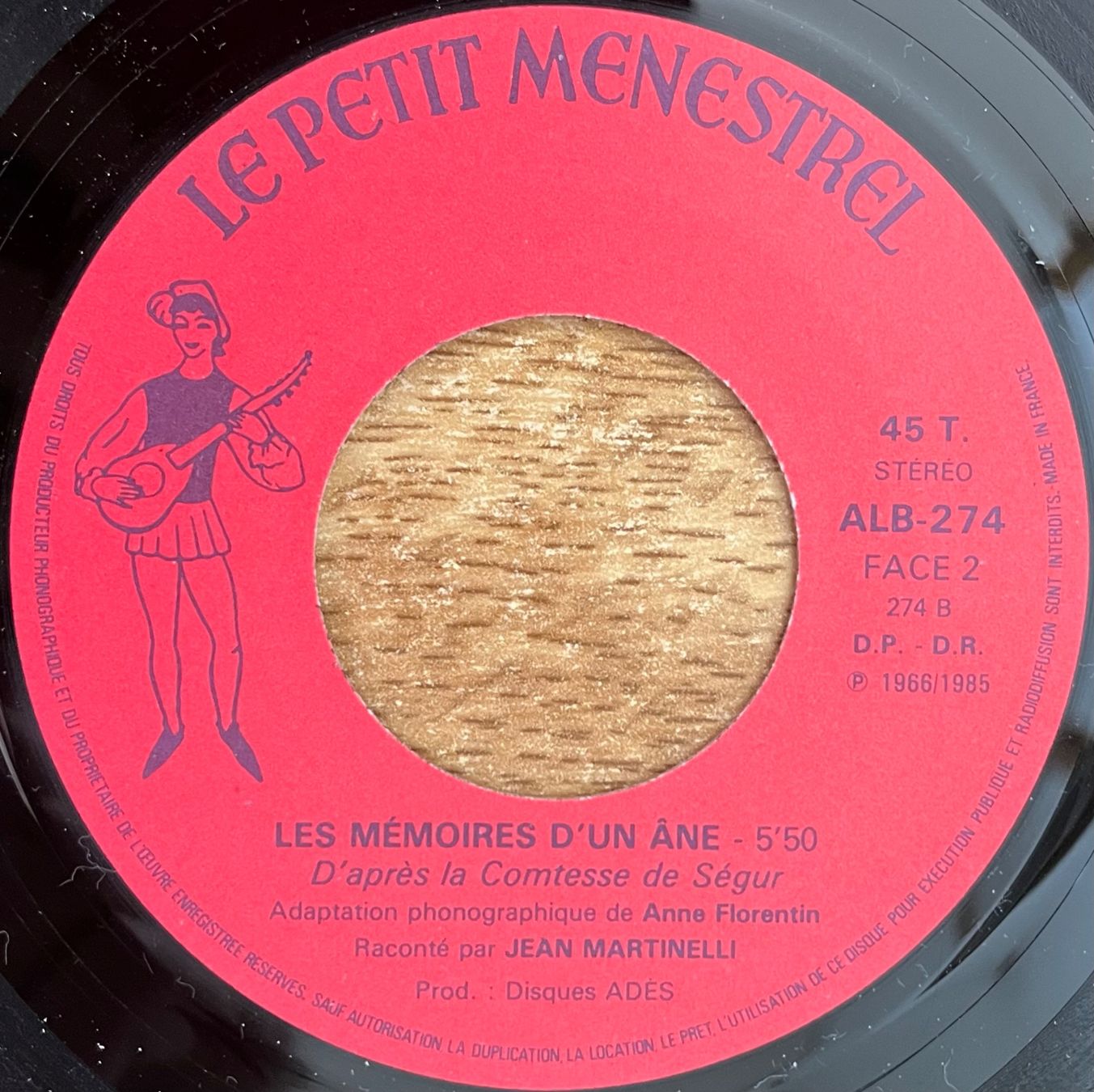 Vinyles: LES MEMOIRES D'UN ÂNE – D'occasion à Bussigny par vinyl-pas-cher 8