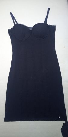 NEU Guess Designer Strickkleid das kleine Schwarze M L