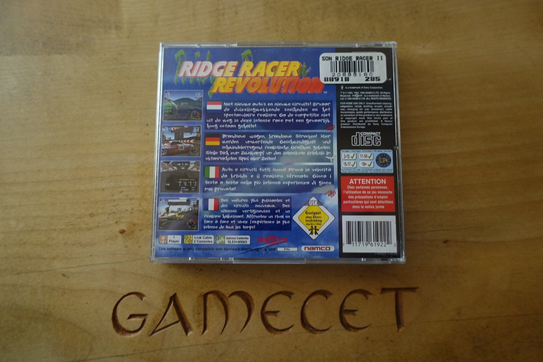 Sony Giochi: Ridge Racer Revolution – Usato da Steinach venduto da Gamecet 2
