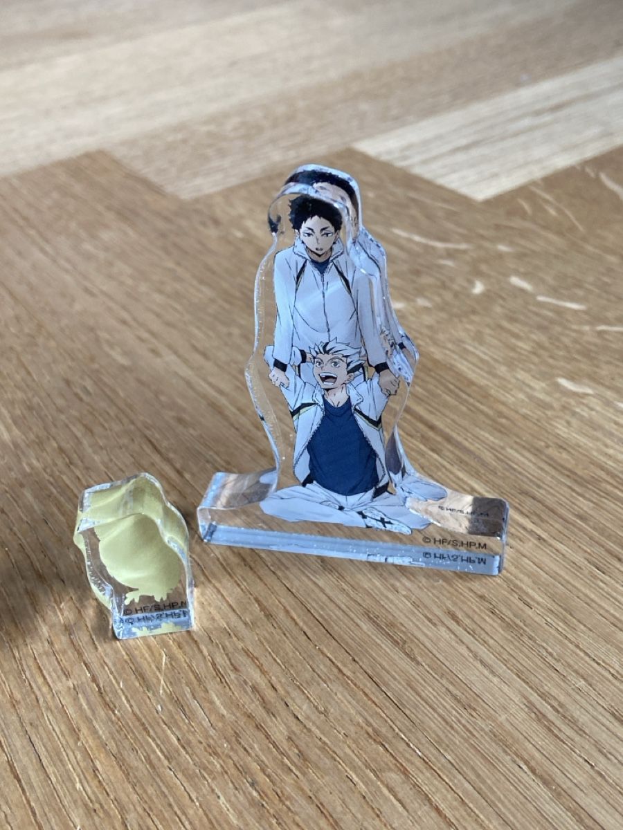 Statuette: Bokuto Akaashi Acrylic Figuren – Usato da Luzern venduto da 2ndchances 1