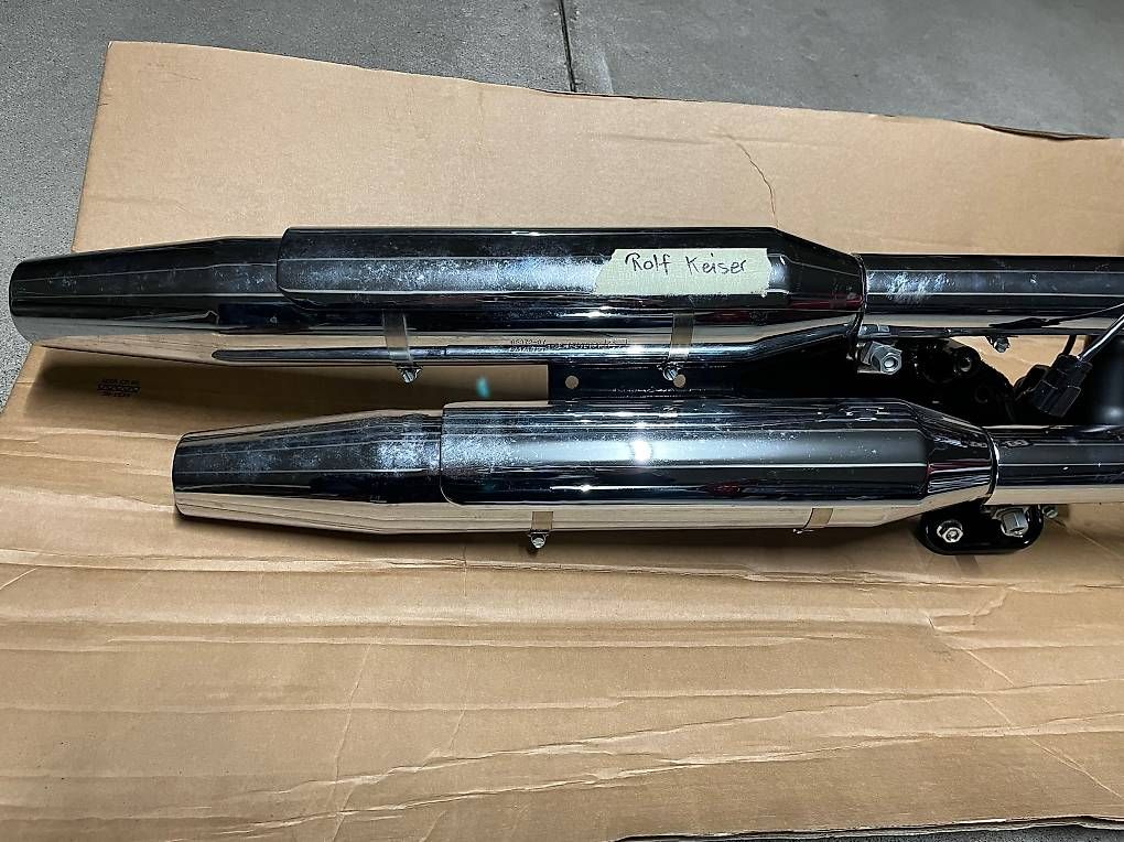 Sistemi di scarico: Original Harley Davidson Klappen-Auspuff-Anlage – Usato da Binningen venduto da Lumbatius 2