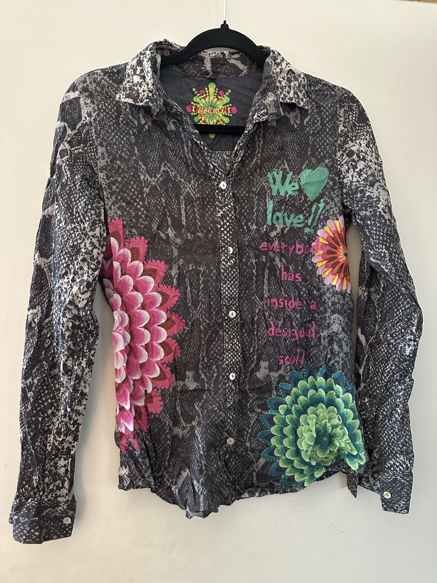 Desigual Camicette: DESIGUAL Bluse, Gr. S – Usato da Bern venduto da Maria003