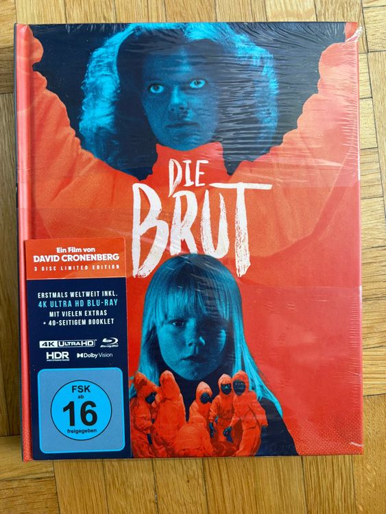Die Brut The Brood Mediabook 4K UHD + Bluray (Gebraucht)